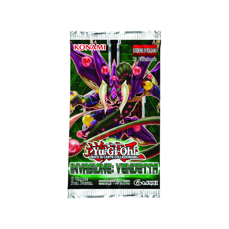 Yu-Gi-Oh! Invasione:Vendetta Blister con Busta ITA 1^ Edizione